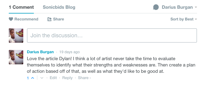 Comment on hip hop blogs