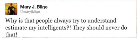 mary j blidge tweets