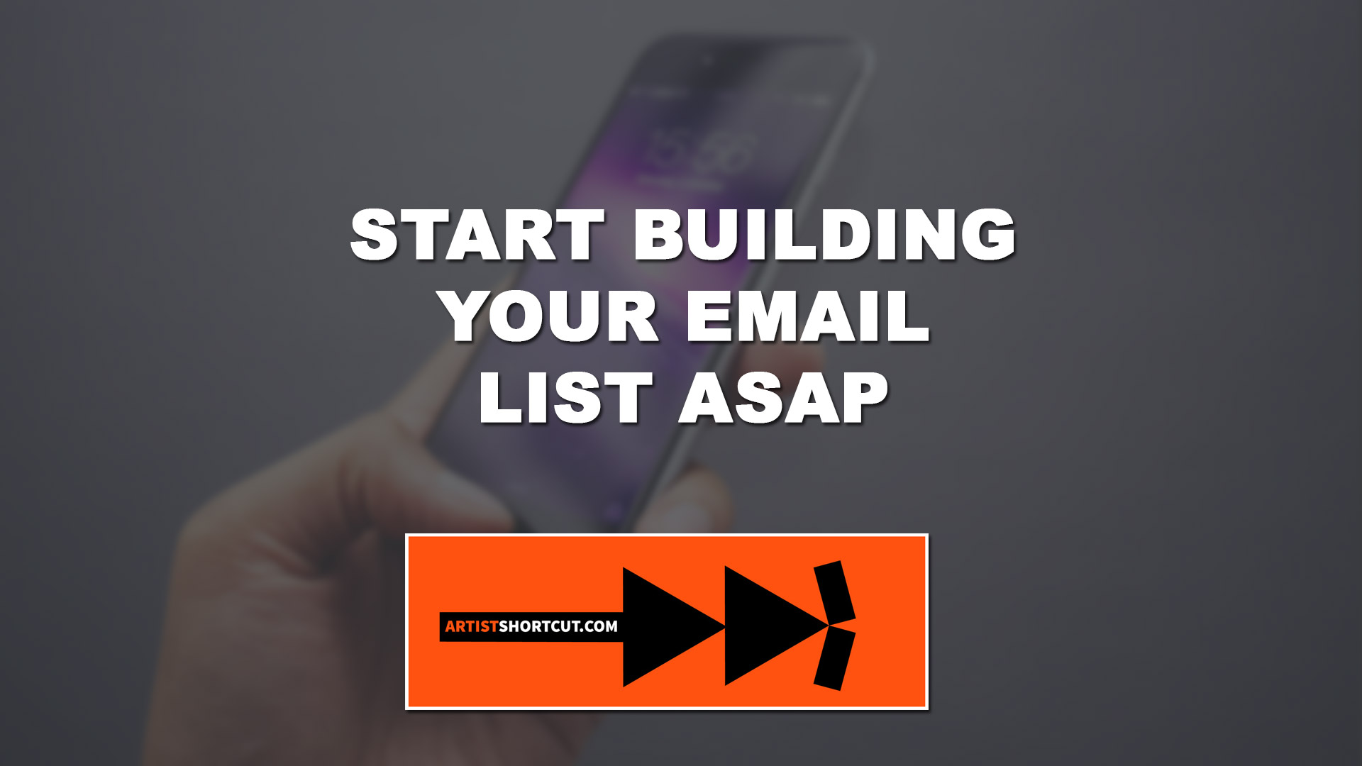 Build Your Email List Asap